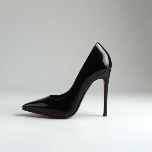 Black high heel
